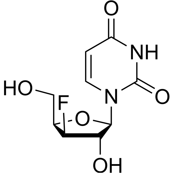 1-(3-Deoxy-3-fluoro-β-D-xylofuranosyl)-2,4(1H,3H)-pyrimidinedione 129885-95-6